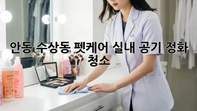 안동 수상동🏡 펫케어🐾 실내 공기 정화 청소🧹